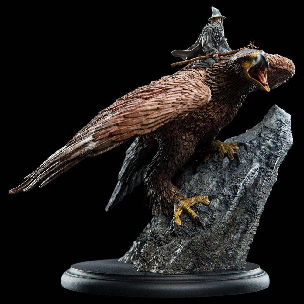 Lord of the Rings Statue Gandalf on Gwaihir 15cm ETA 28 Days - Image 11