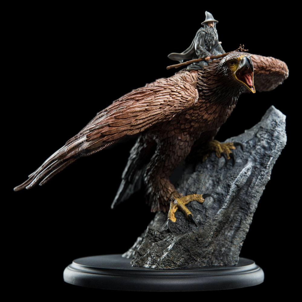 Lord of the Rings Statue Gandalf on Gwaihir 15cm ETA 28 Days - Image 7