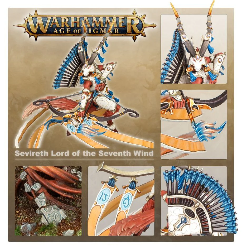 Lumineth Realm-Lords: Sevireth Lord of Seven Winds - Image 4