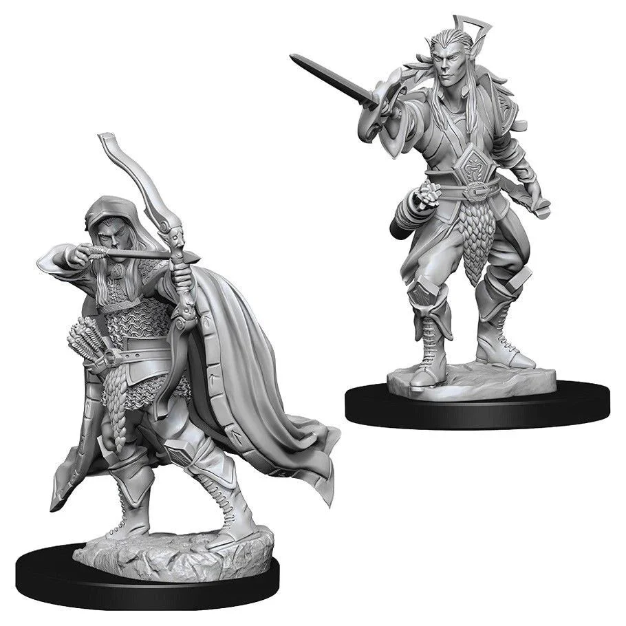 Male Elf Rogue: D&D Nolzur's Marvelous Unpainted Miniatures (W7) 100D&D