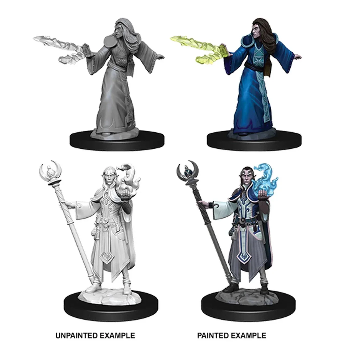 Male Elf Wizard: D&D Nolzur's Marvelous Unpainted Miniatures (W9) 100D&D - Image 2