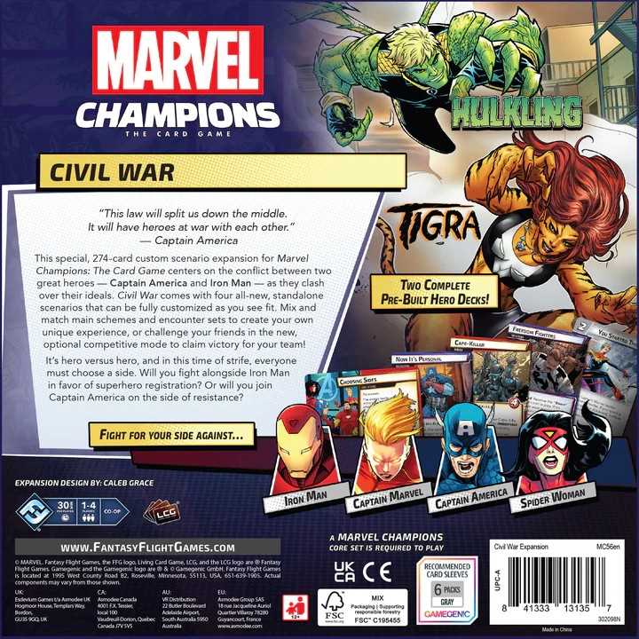 Marvel Champions: The Card Game Civil War - Image 3