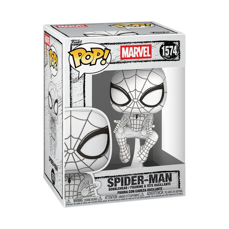 Marvel Funko POP! Sketched - Spider-Man 9cm (1574)