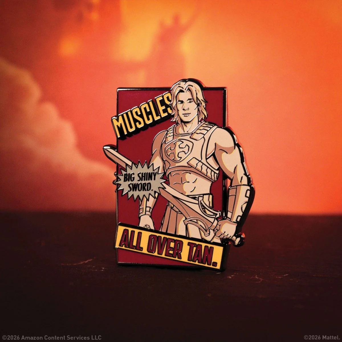 Masters of the Universe® 2026 - Limited Edition He-Man Pin Badge - Image 3