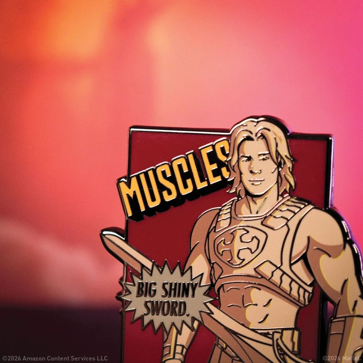 Masters of the Universe® 2026 - Limited Edition He-Man Pin Badge - Image 4