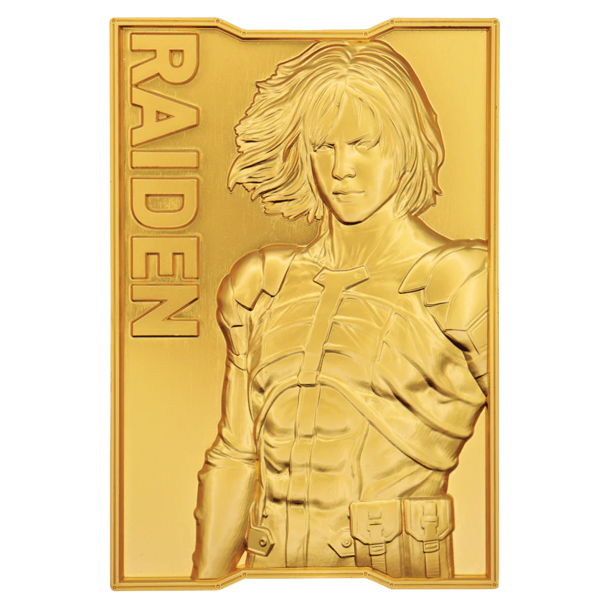 Metal Gear Solid 2 - 24k Gold Plated Raiden Ingot - Image 3