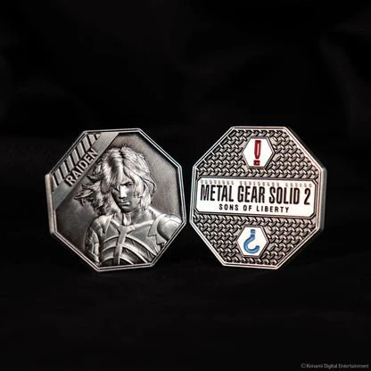 Metal Gear Solid 2 Raiden Coin - Image 7
