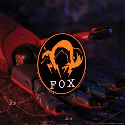 Metal Gear Solid Delta FOX Pin Badge - Image 5