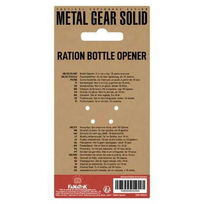 Metal Gear Solid Ration Bottle Opener - Image 4