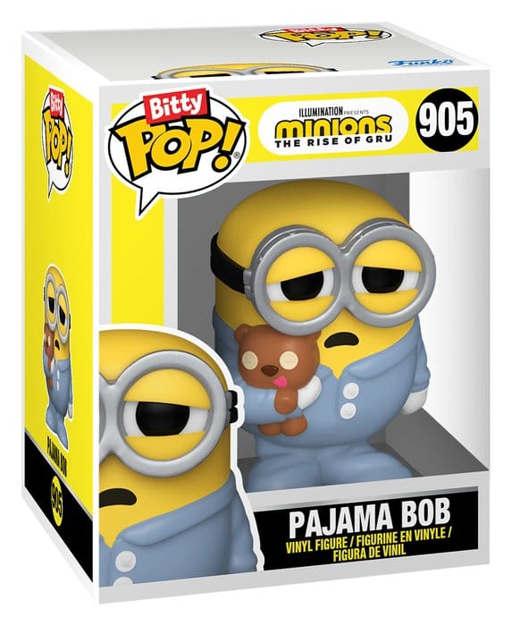 Minions Bitty POP! 2-Pack Pajama Bob & Tourist Dave 2cm - Image 2