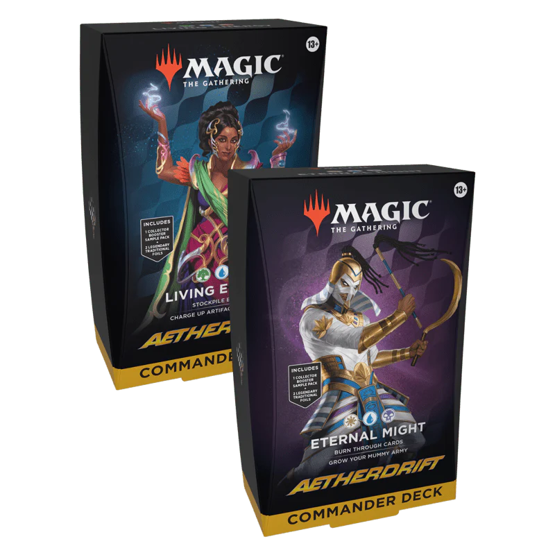 MTG: Aetherdrift Commander Deck Bundle