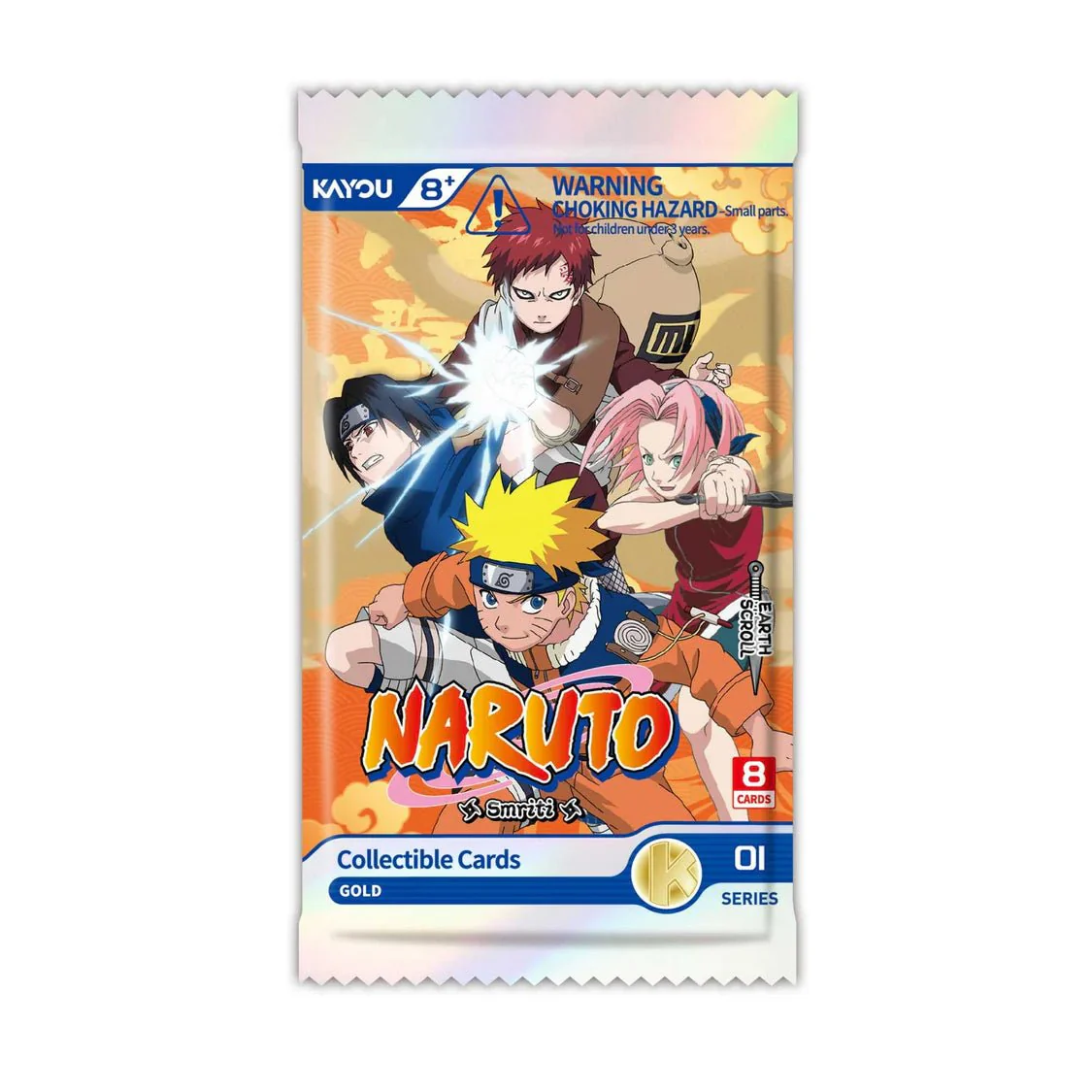 NARUTO - Smriti Collectible Cards - Earth Scroll Foil Booster Pack