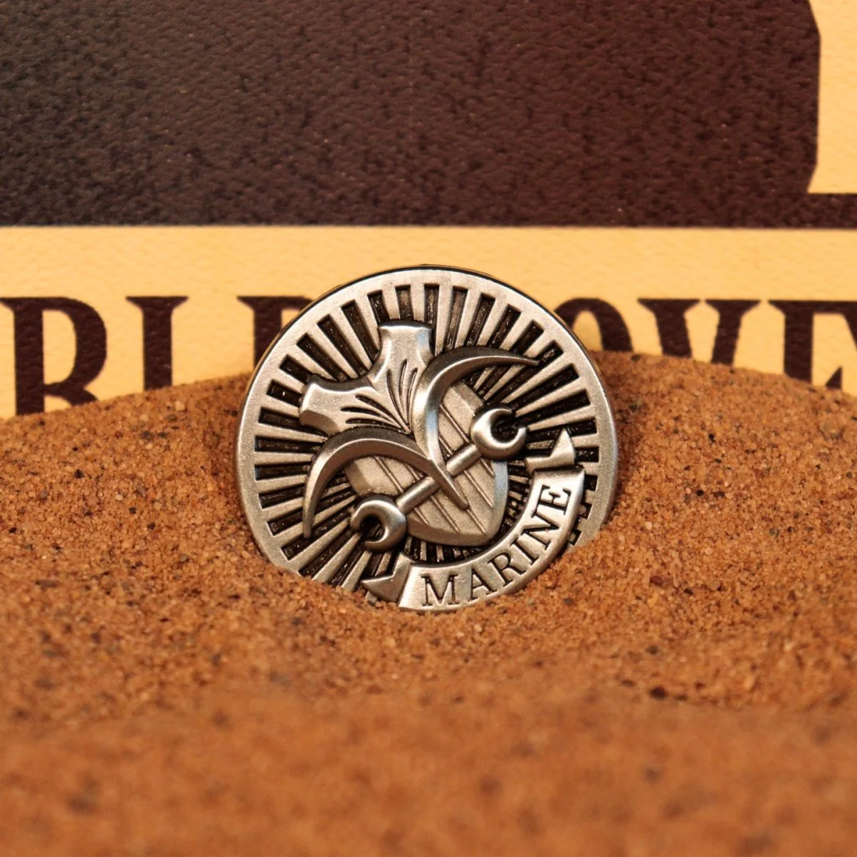 One Piece Limited Edition Marine Pin Badge - Image 3