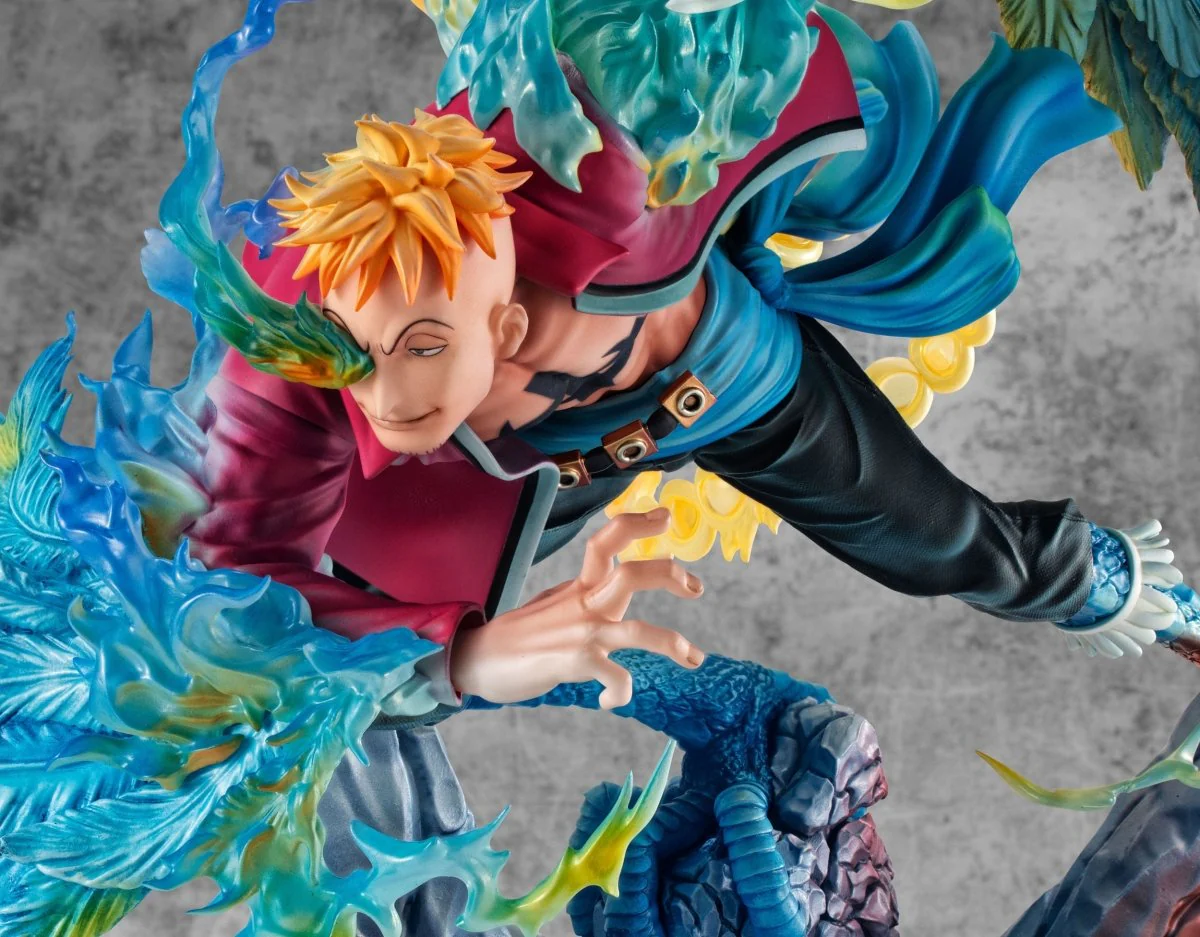One Piece P.O.P MAS Maximum Marco the Phoenix Leader of 1st group of Whitebeard Pirates 32cm ETA 28 Days - Image 11
