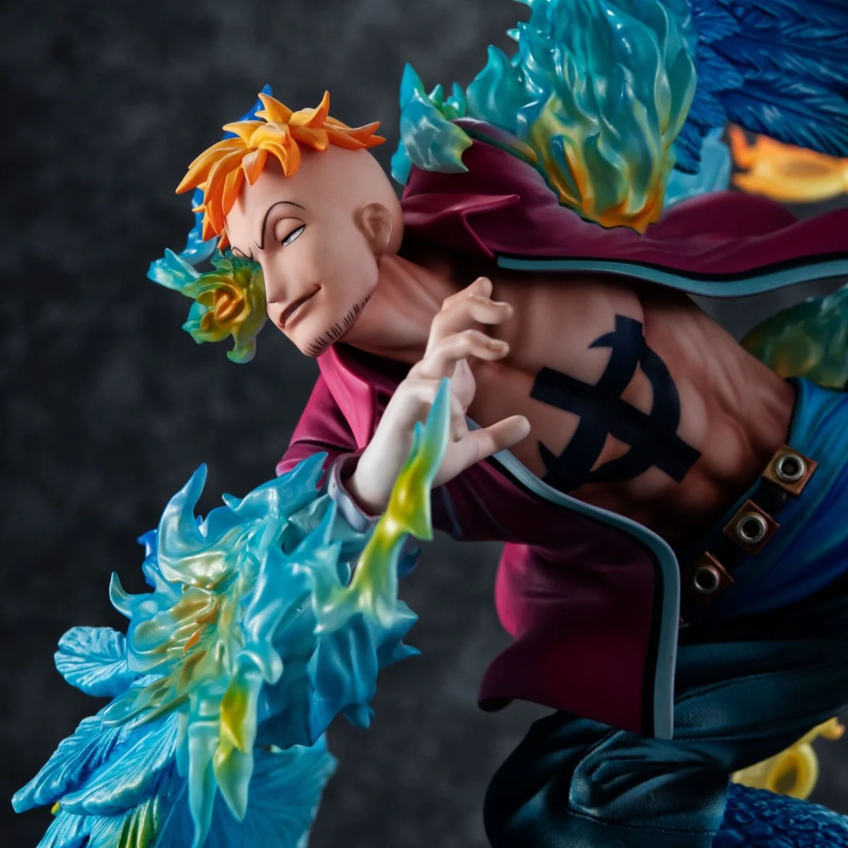 One Piece P.O.P MAS Maximum Marco the Phoenix Leader of 1st group of Whitebeard Pirates 32cm ETA 28 Days - Image 5