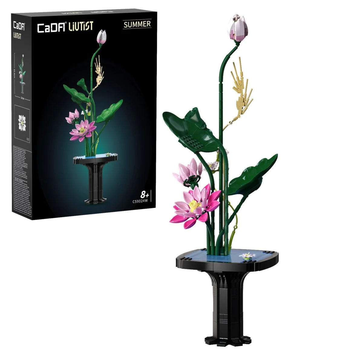 CaDA Oriental Floral Art: Summer - 751 pcs