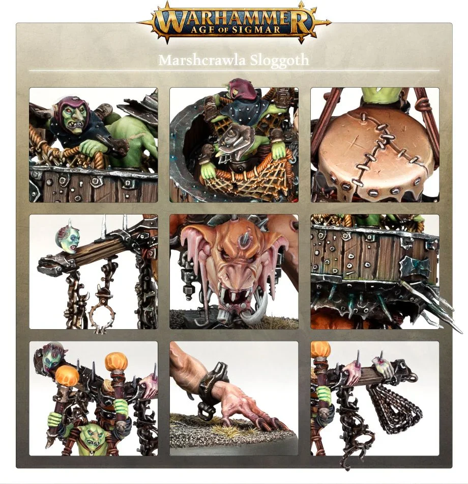 Orruk Warclans: Marshcrawler Sloggoth - Image 3