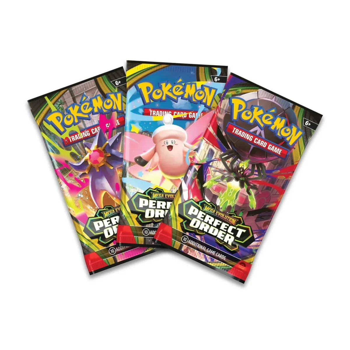 Pokemon TCG: Mega Evolution Perfect Order - 3 Pack - Image 2