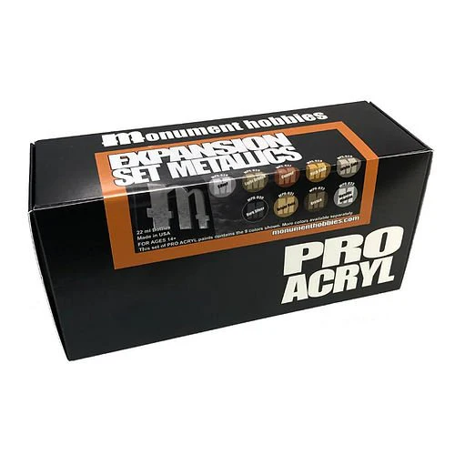 Pro Acryl - Metallic Set - 9 Colors