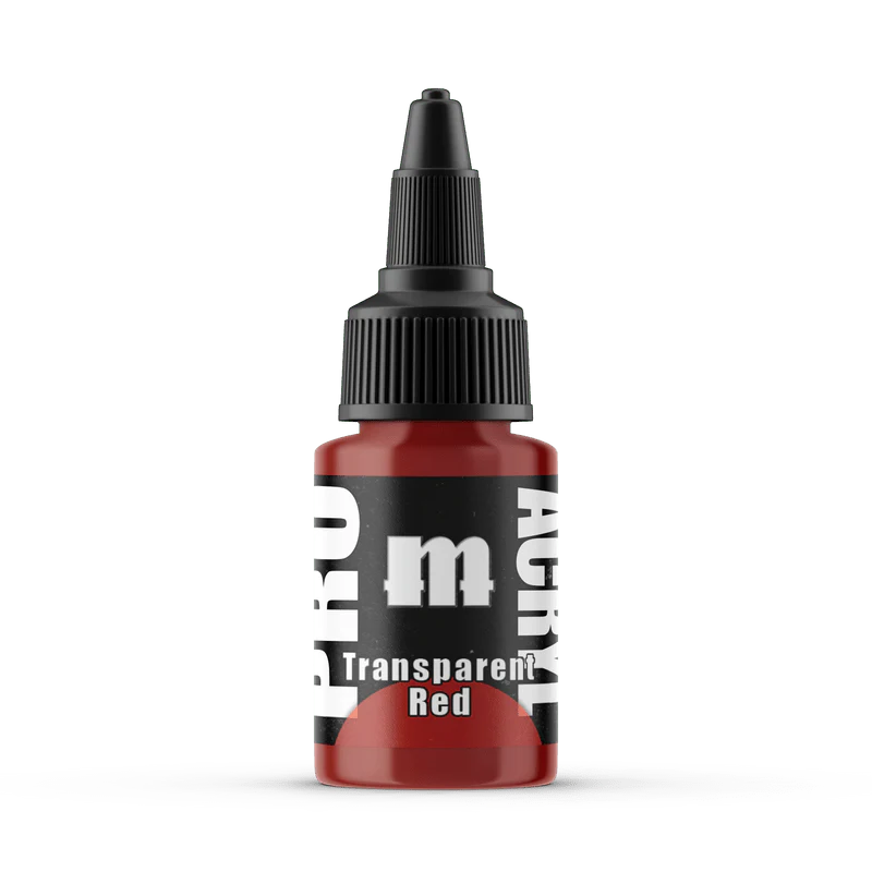 Pro Acryl - Transparent Red 22ml