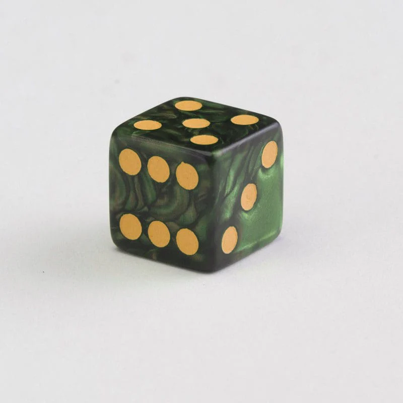 Q Workshop Dice Set Full Pack D6 Green (20) - Image 2