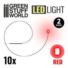 Red LED Lights - 2mm - Image 3