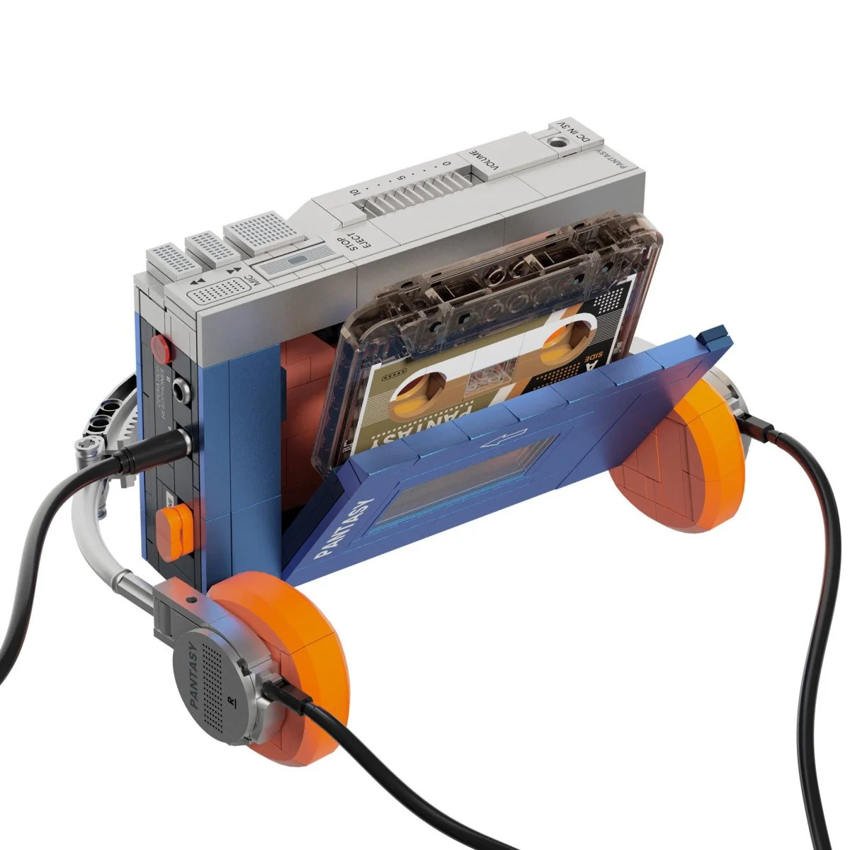 Pantasy Retro Tape Cassette Player - 569 pcs - Image 3
