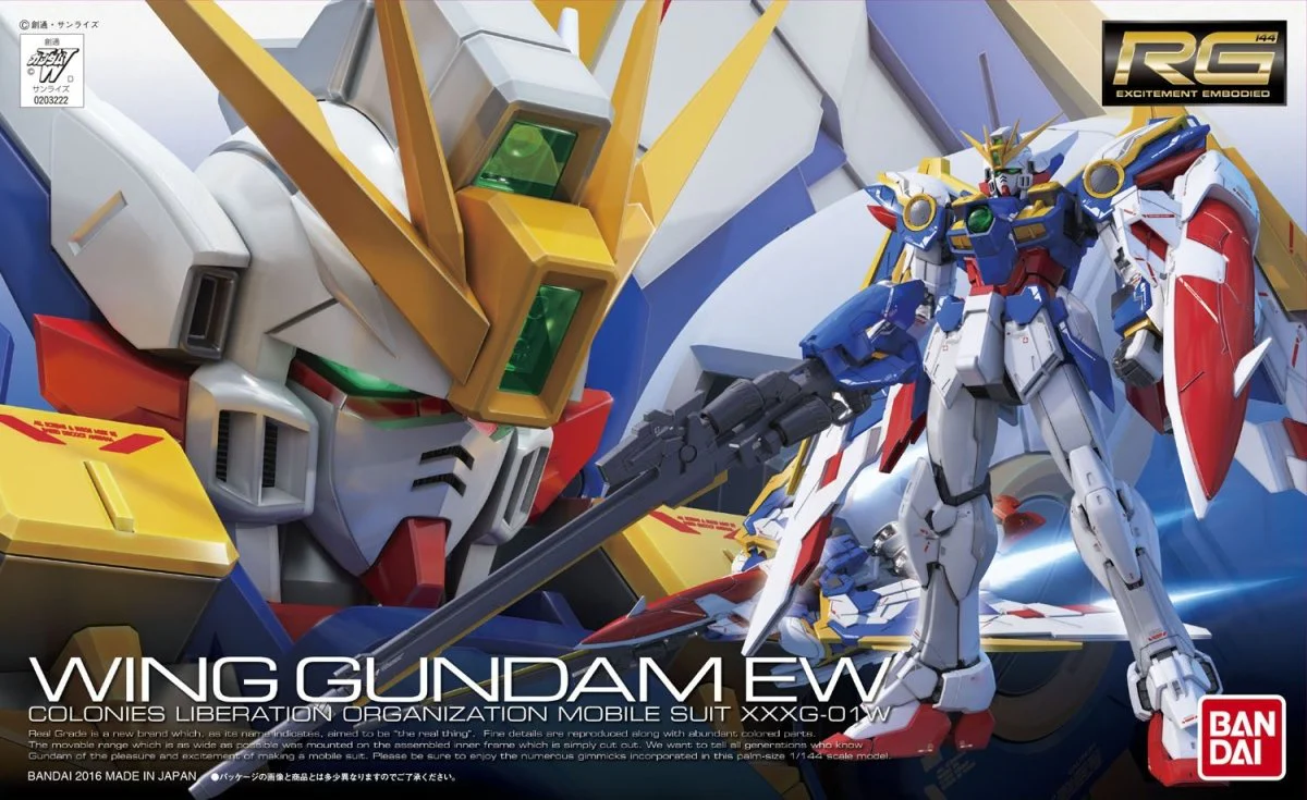 Bandai - Real Grade XXXG-01W Wing Gundam EW 1/144