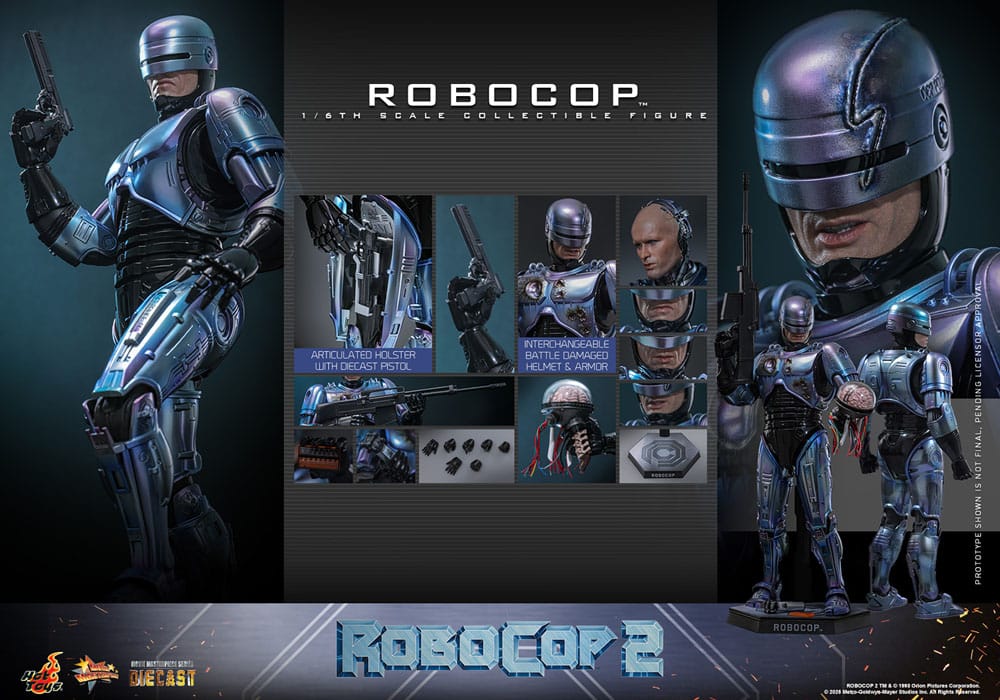 Hot Toys RoboCop 2: RoboCop 30cm - Image 21