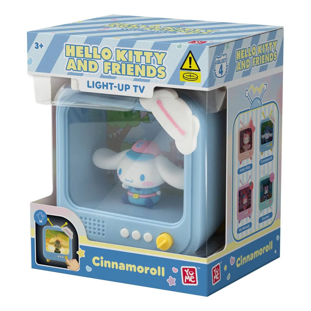 Sanrio Bedside Light TV Hello Kitty and Friends - Cinnamoroll - Image 3