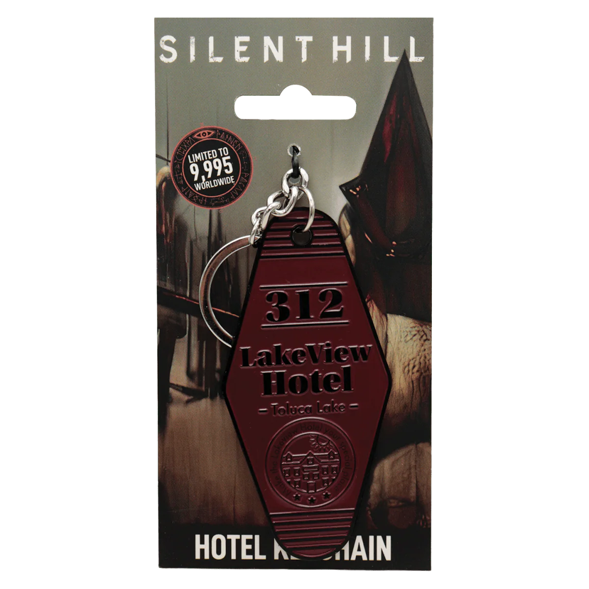 SILENT HILL 2 - Limited Edition Hotel Keychain - Red Edition