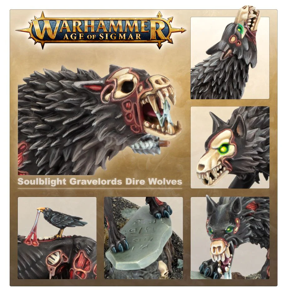 Soulblight Gravelords: Dire Wolves - Image 5