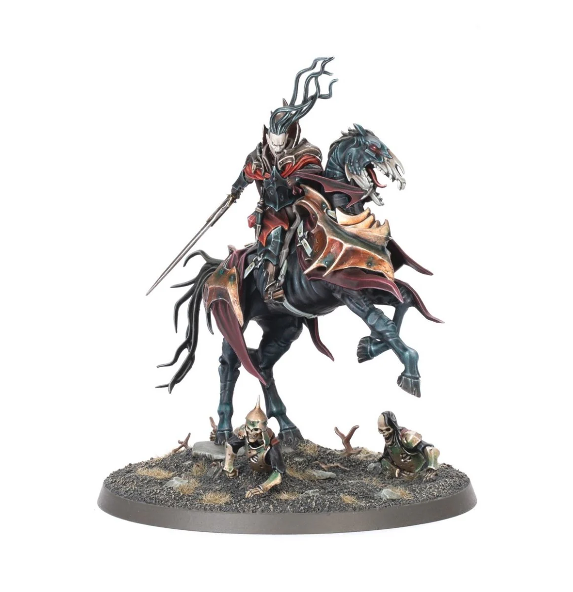 Soulblight Gravelords: Vampire Lord On Nightmare Steed - Image 2