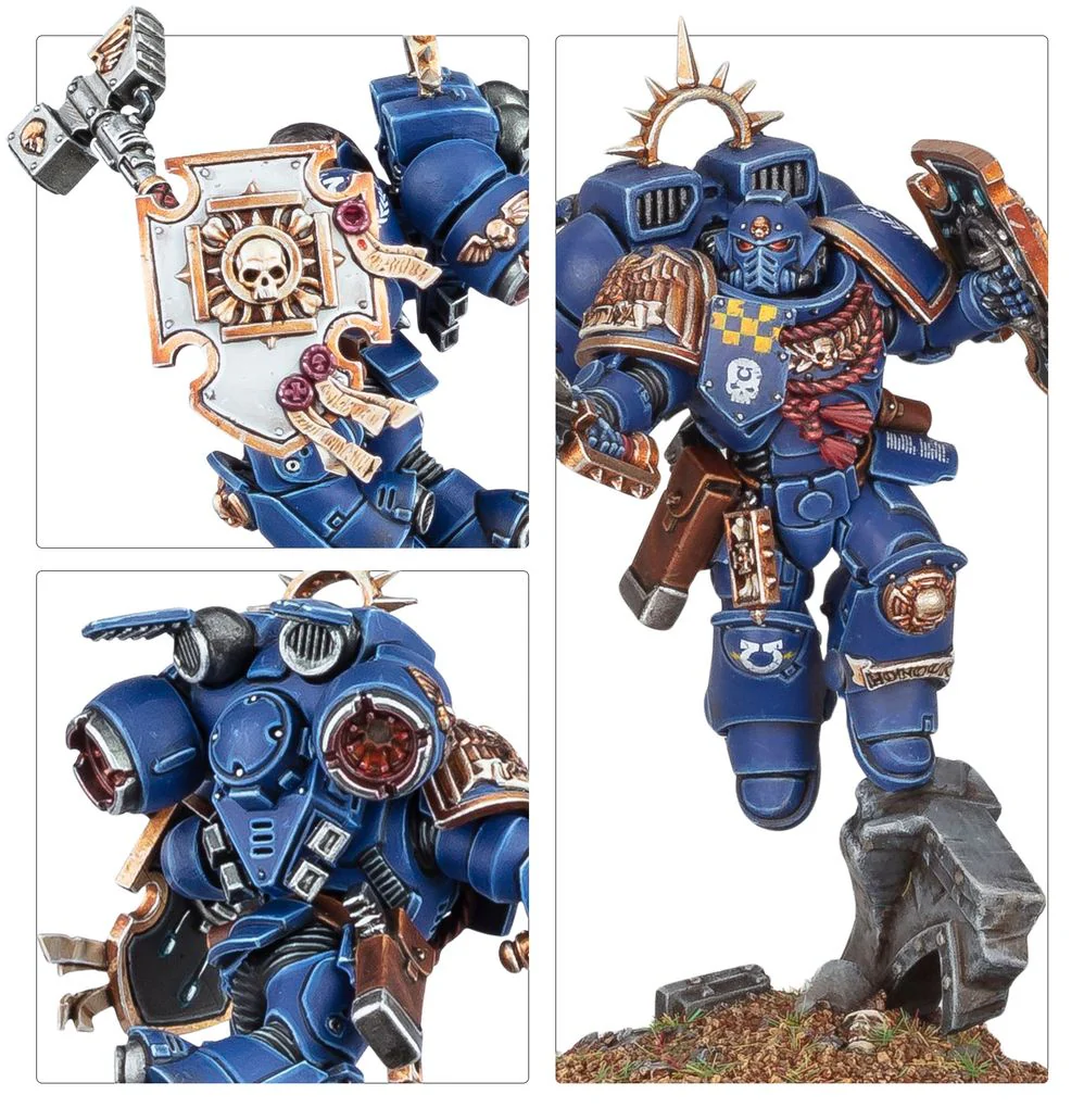 Space Marines: Captain with Jump Pack & Relic Shield - Image 3