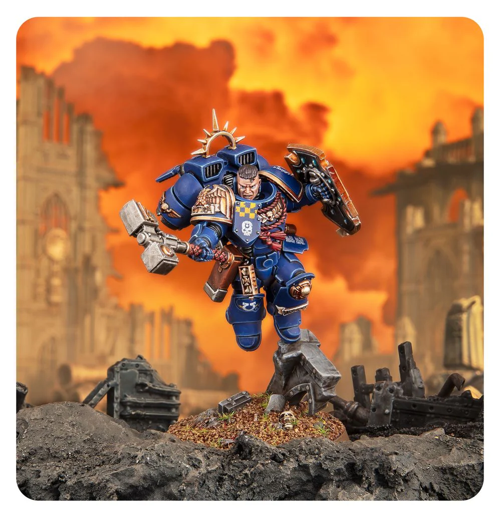Space Marines: Captain with Jump Pack & Relic Shield - Image 4