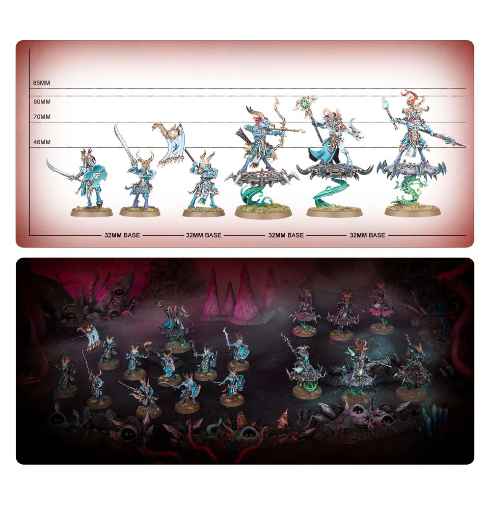 Spearhead: Disciples of Tzeentch Tzaangor Warflock - Image 7