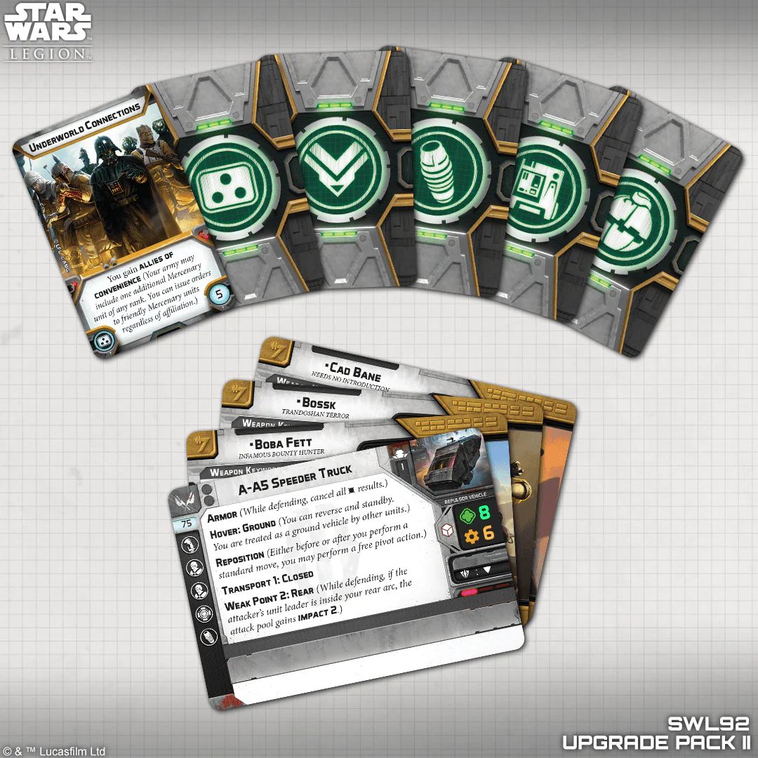 Star Wars Legion: Upgrade Card Pack 2 - Image 2