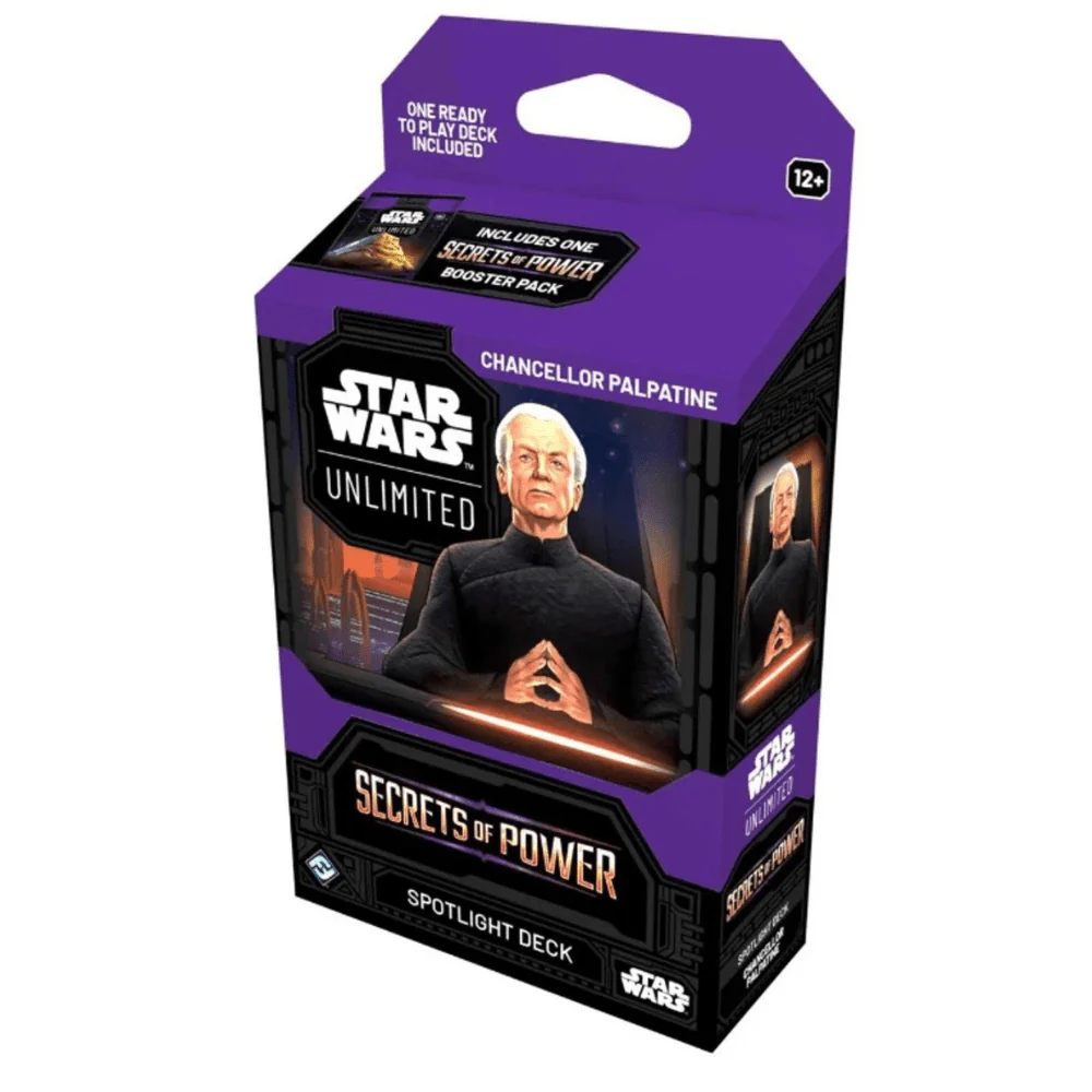 Star Wars: Unlimited - Secrets of Power Spotlight Deck - Chancellor Palpatine