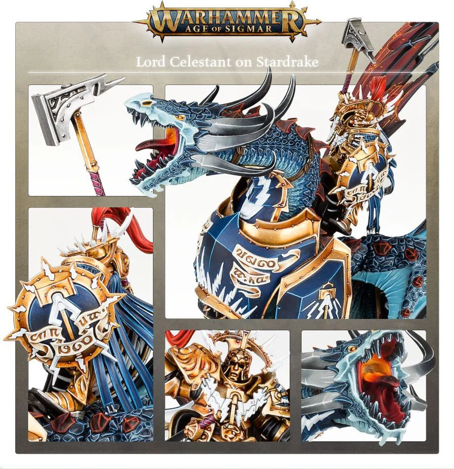 Stormcast Eternals: Lord Celestant on Stardrake - Image 4
