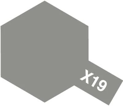 Tamiya Acrylic Paint Mini X-19 Smoke - Image 2
