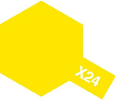 Tamiya Acrylic Paint Mini X-24 Clear Yellow - Image 2