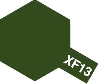 Tamiya Acrylic Paint Mini XF-13 J.A. Green - Image 2