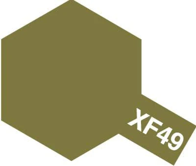 Tamiya Acrylic Paint Mini XF-49 Khaki - Image 2