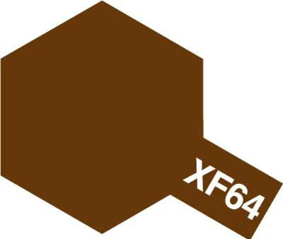 Tamiya Acrylic Paint Mini XF-64 Red Brown - Image 2