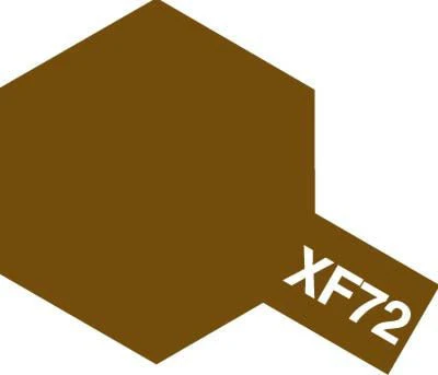 Tamiya Acrylic Paint Mini XF-72 Brown - Image 2
