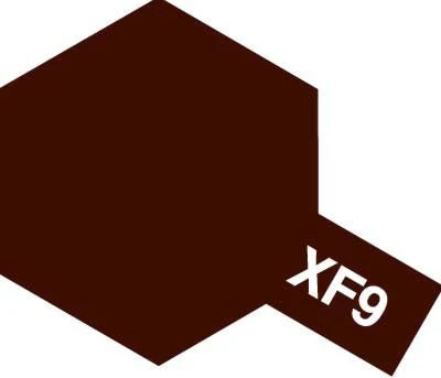 Tamiya Acrylic Paint Mini XF-9 Hull Red - Image 2