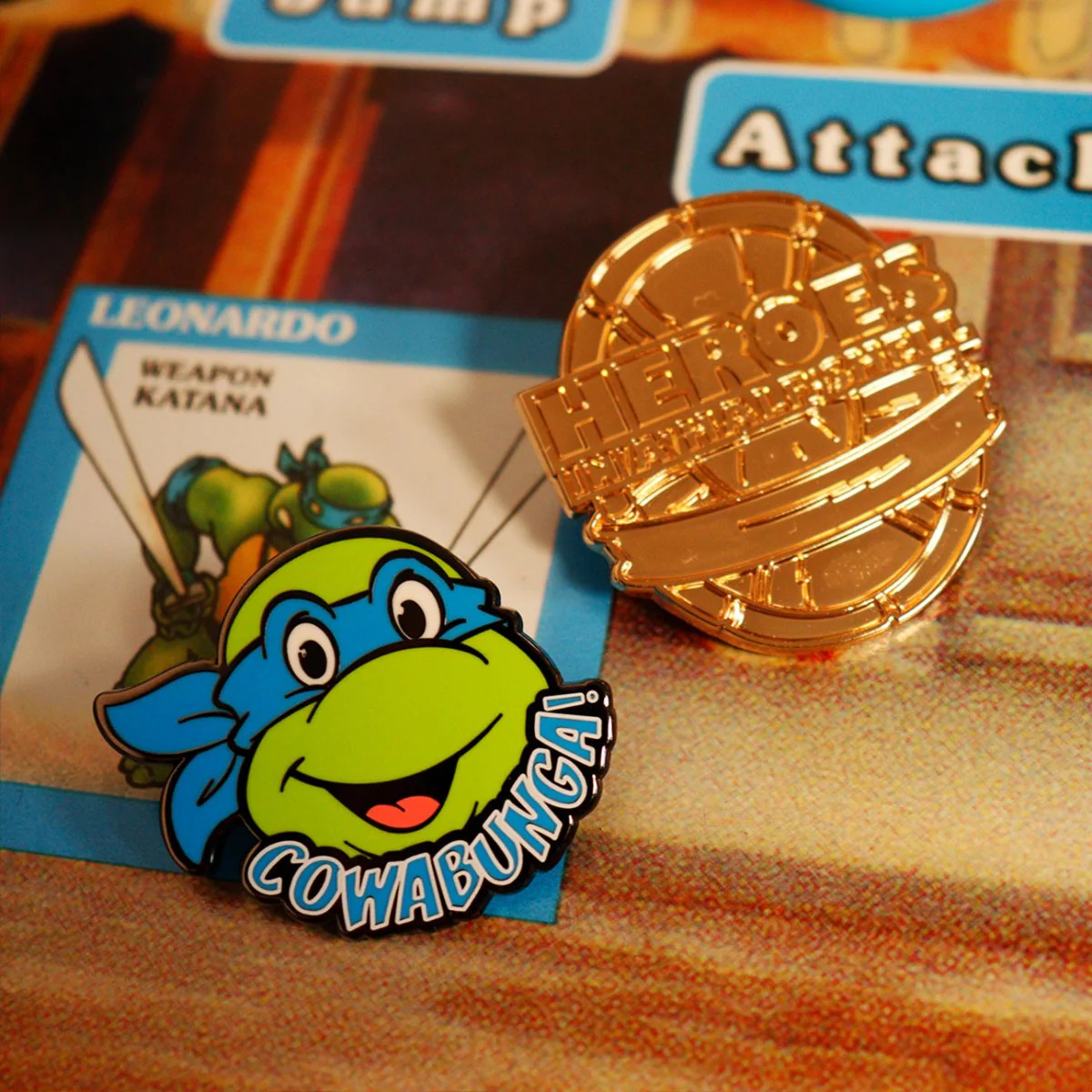 Teenage Mutant Ninja Turtles Mystery Pin Badge - Image 5