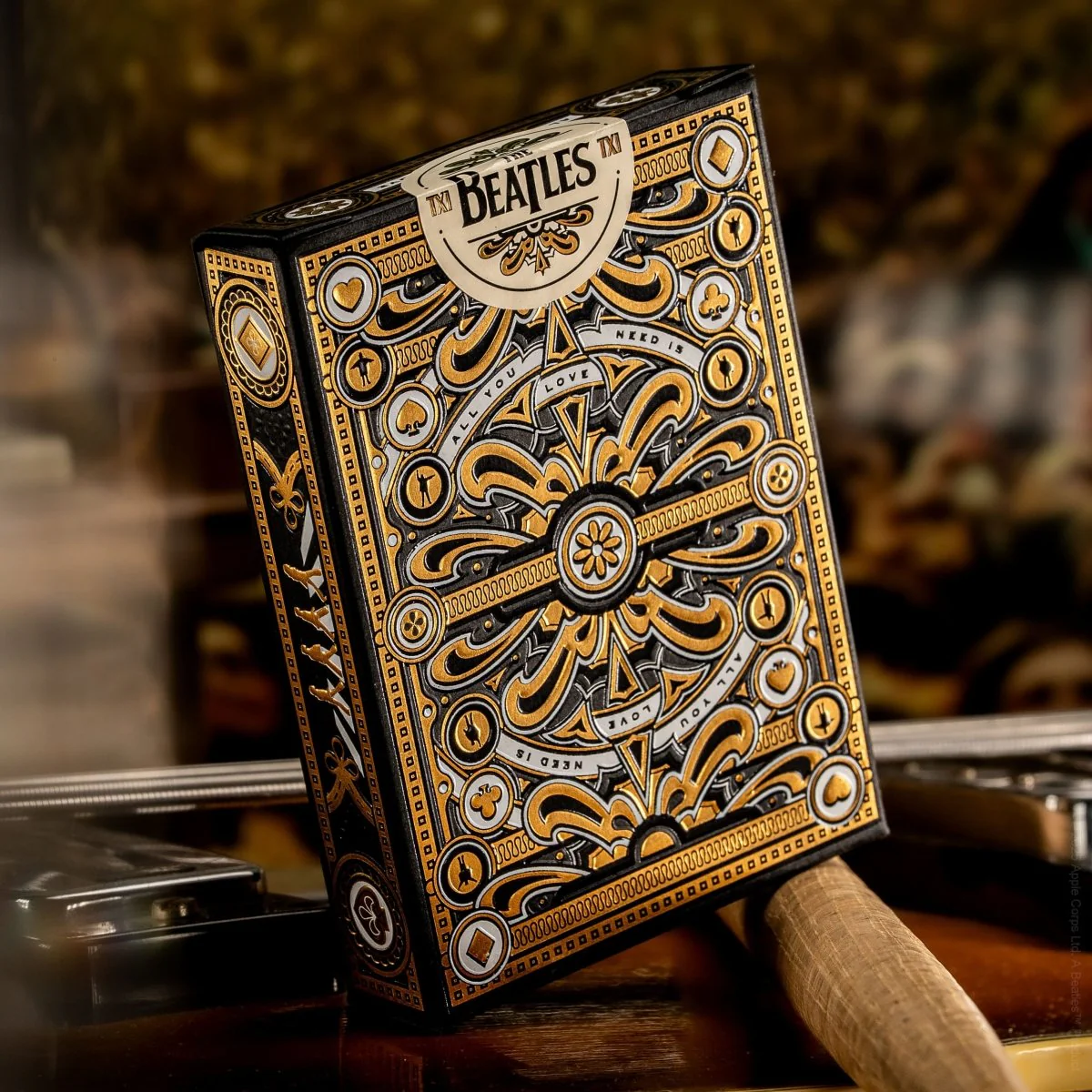 Theory 11 - The Beatles Playing Cards Black Special Edition - Image 3