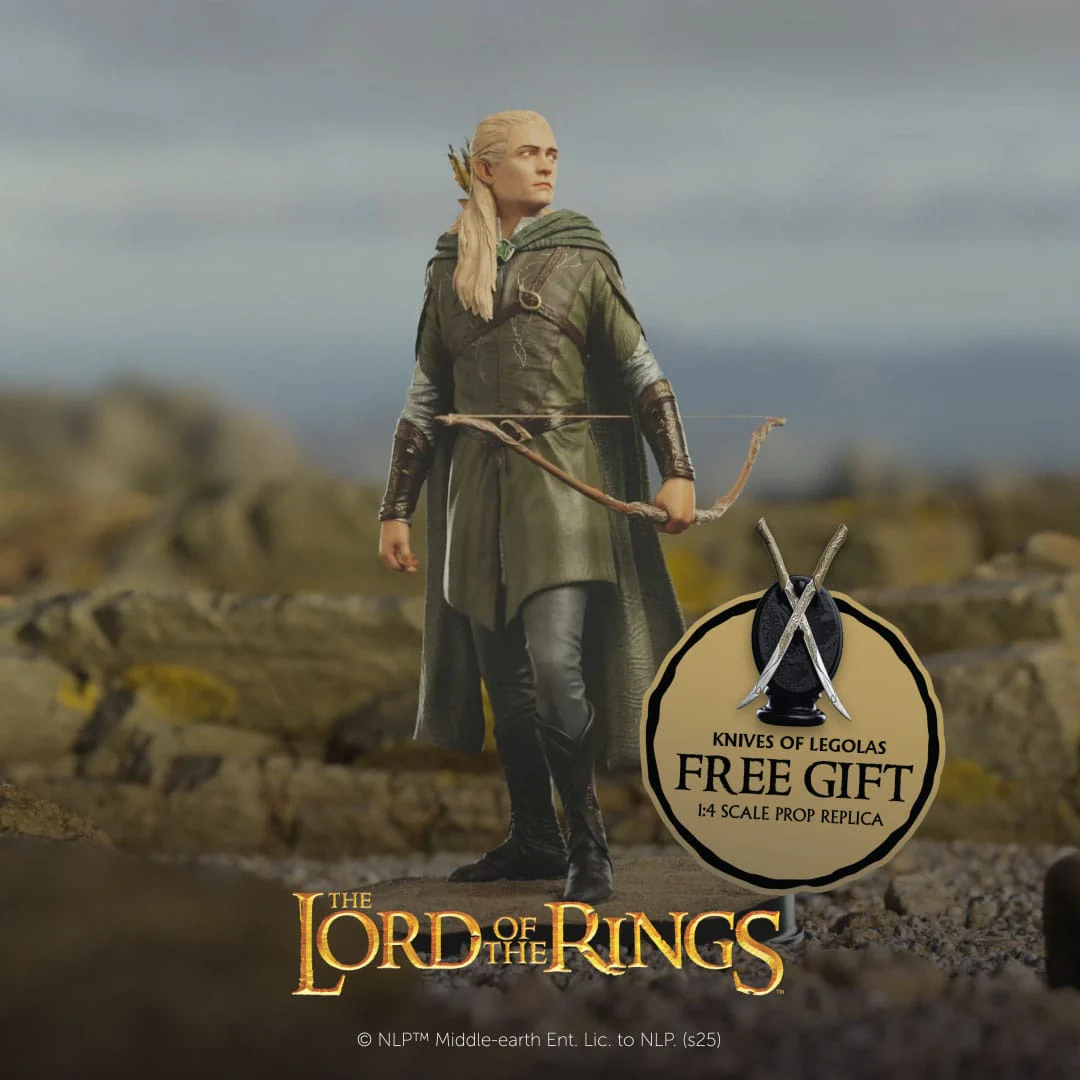 The Lord of the Rings Classic Series Statue 1/6 Legolas, Hunter of the Plains Limited Edition 32cm ETA Aug 2026