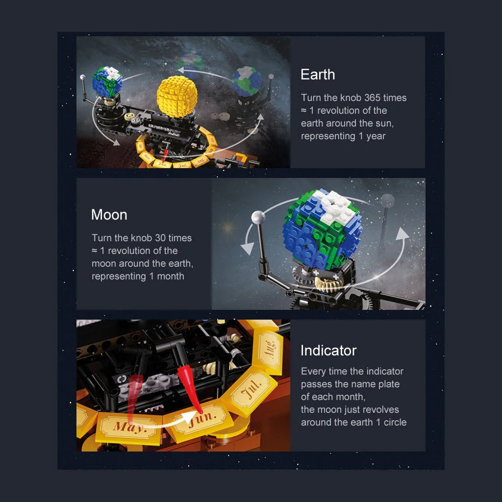 CaDA The Solar System - 865 pcs - Image 4